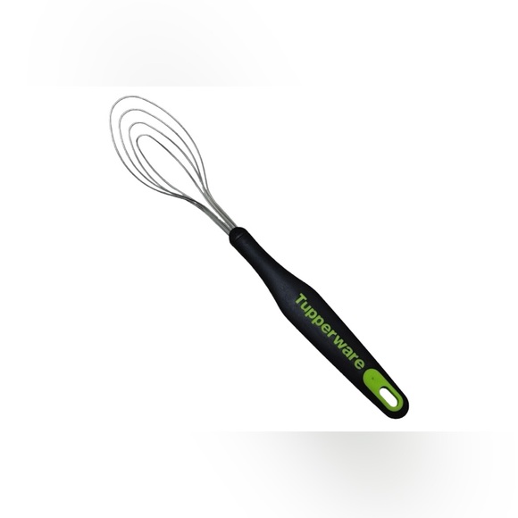 Tupperware Chef Series Pro Black Utensils Wire Whisk Cook Prep Kitchen Tool - Picture 1 of 10